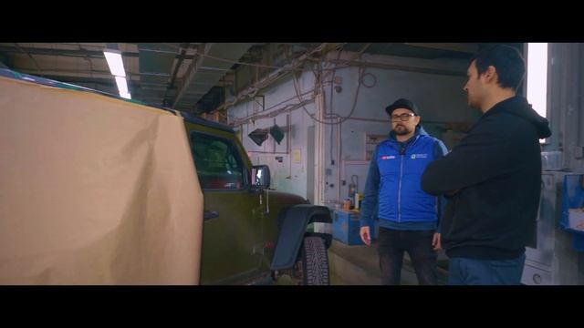 Необычный ремонт Jeep Wrangler Rubicon смотреть онлайн