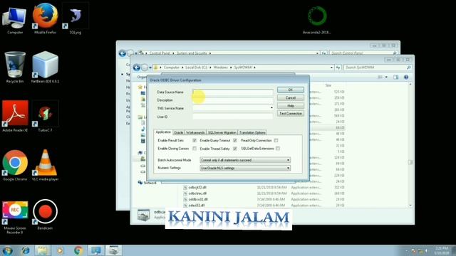 ODBC connectivity with ORACLE in Windows 7 64 bit смотреть онлайн