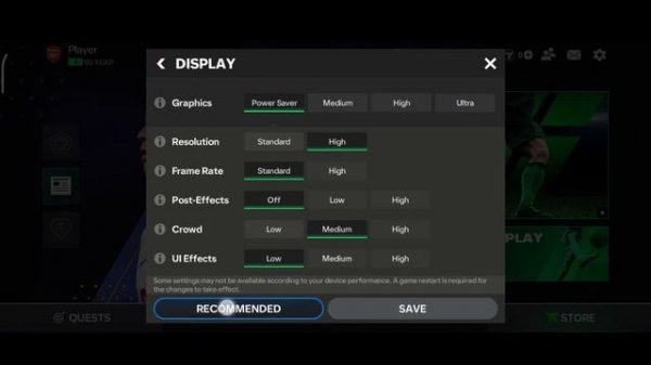 How to Change GRAPHIC Settings in FC Mobile 24?