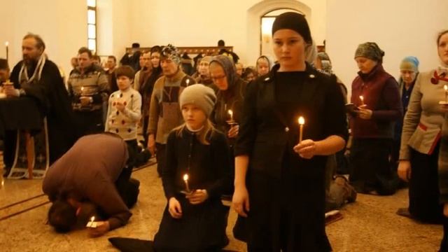 Покаянный канон прп. Андрея Критского. 2017 смотреть онлайн