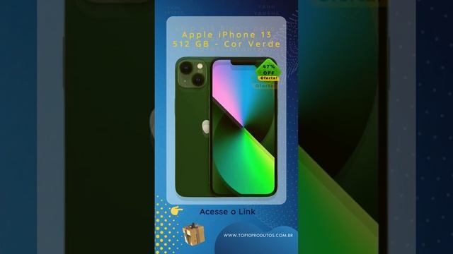 Apple iPhone 13 512 GB Verde 47% OFF Por Tempo Limitado! ‐ @Top10Produtos смотреть онлайн