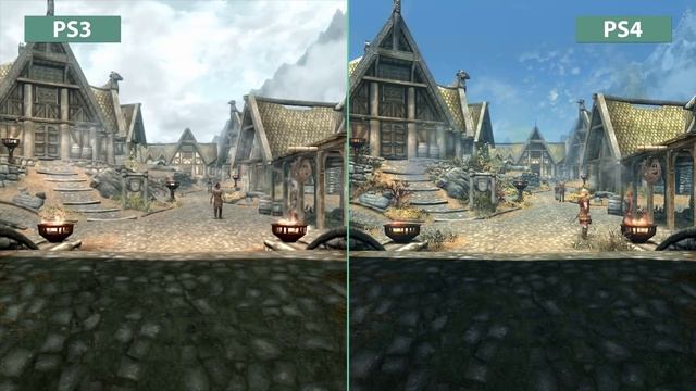 Skyrim – PS3 Original Vs. PS4 Special Edition Remaster Graphics Comparison