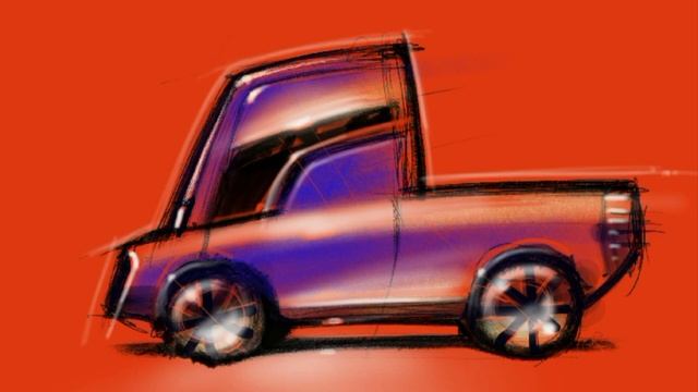Apple Ipad Air Procreate Car Sketch 3 смотреть онлайн
