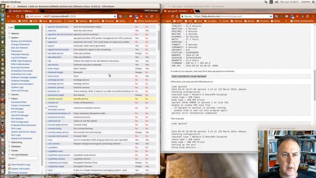 Adding APC UPS monitor to Webmin on your Ubuntu Server 16.04 LTS смотреть онлайн