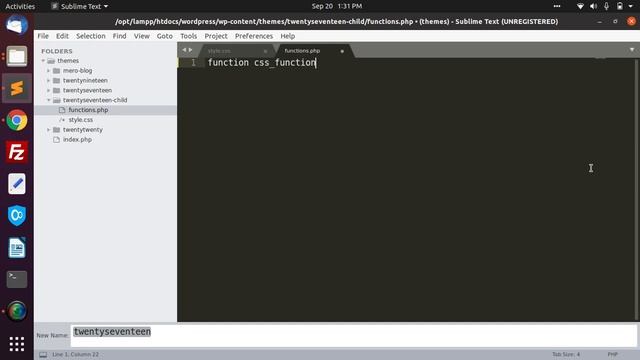 Create Custom Child Theme in wordpress смотреть онлайн