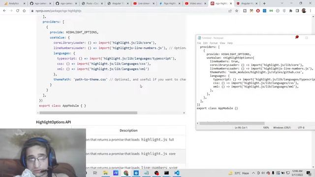 Angular 13 ngx-highlightjs Example to Highlight Source Code in Various Themes & Auto Detect in TS смотреть онлайн