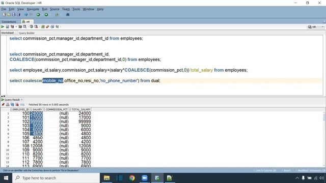 Oracle Session 5 |Oracle SQL Tutorial | Oracle SQL for Beginners | SQL for beginners смотреть онлайн
