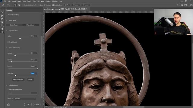 Photoshop How To Remove White Outline (3 Easy Ways) смотреть онлайн