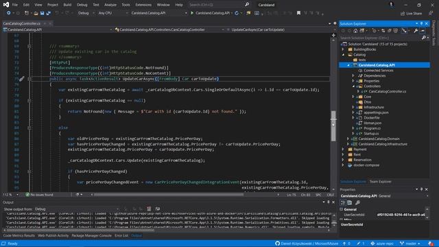 Event Sourcing with Azure SQL and Entity Framework Core смотреть онлайн