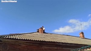 Ремонт печной трубы на крыше дома моего?...
