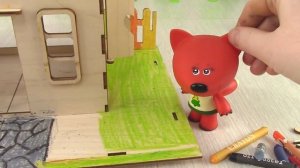 Лисичке ПРИСНИЛСЯ ПЛОХОЙ СОН! Покрасила ДОМ КЕШИ и ОБИДЕЛАСЬ! Мультики с игрушками Ми-ми-мишки