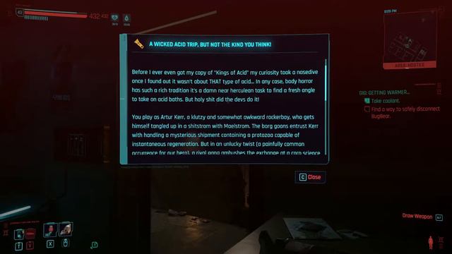 GETTING WARMER... night city cyberpunk 2077 8ug8ear's body temperature смотреть онлайн
