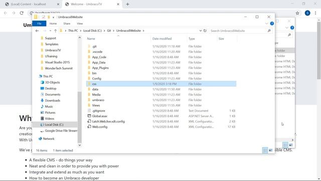 Creating an Umbraco 8 website: Add CSS and other files смотреть онлайн