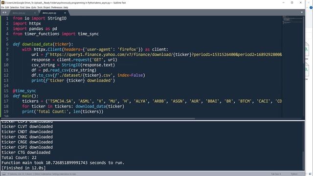 How To Make Multiple API Calls Concurrently With Asyncio In Python (Asynchronously Programming) смотреть онлайн