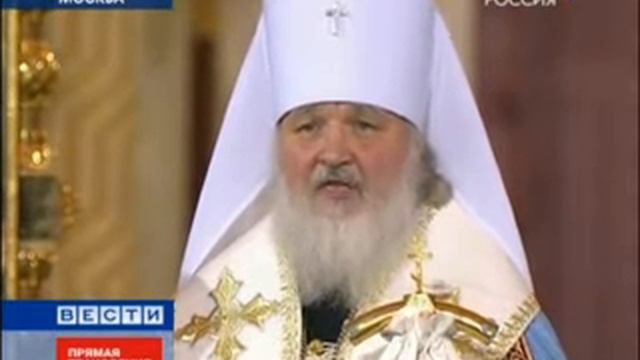 Новоизбранный Патриарх Кирилл смотреть онлайн