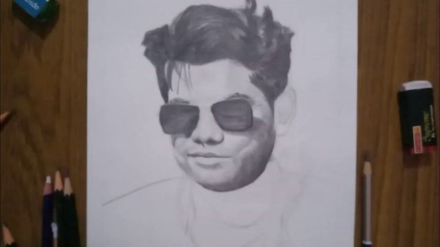 Jogesh Jojo Drawing / How To Draw Sketch Of Jogesh Jojo Step by Step / /Realistic Sketch Drawing смотреть онлайн