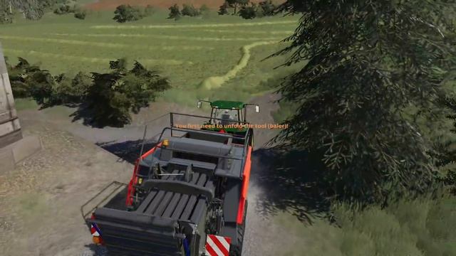 CLASSIC JD TRACTORS MAKING HAY BALES ON LONE OAK! | Farming Simulator 19 смотреть онлайн