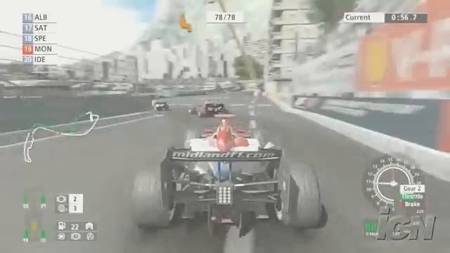 Formula One Championship Edition PlayStation 3 Trailer - смотреть онлайн