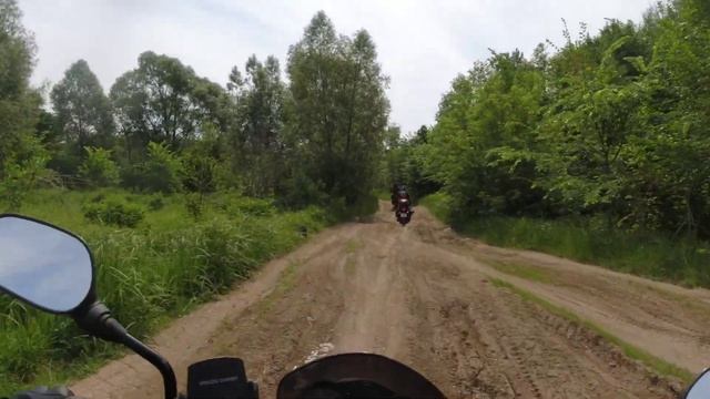 Вторая ежегодная выездная ассамблея bajaj клуба. Bajaj Boxer 2шт. Bajaj Pulsar 3шт. смотреть онлайн