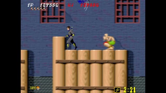 Shinobi - Original 1987 Arcade game - Power Moves смотреть онлайн