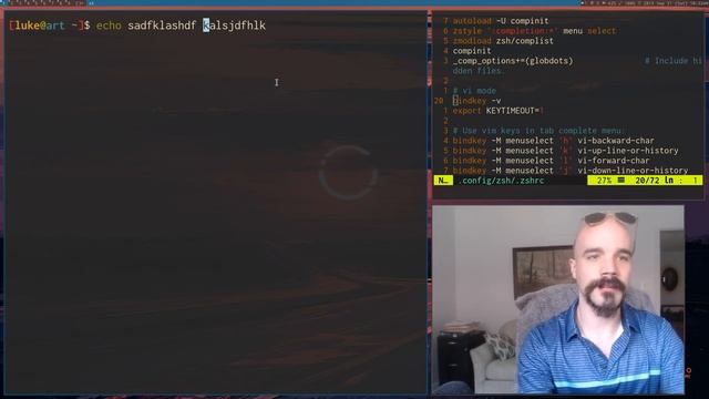 zsh: Syntax Highlighting, vi-mode, Autocomplete, more смотреть онлайн