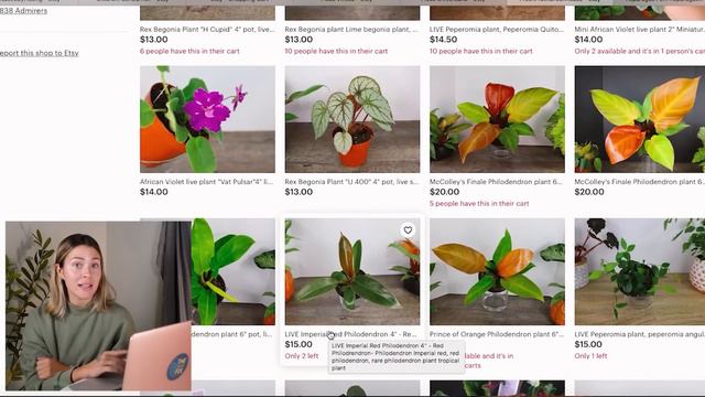 How To Shop For Plants Online Like A Pro With ME! | Etsy Houseplant Wishlist Shopping Pt. 1
