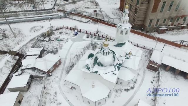 Церковь Иоанна Предтечи (Березники). АЭРО100 смотреть онлайн