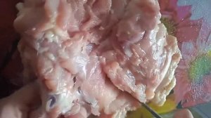 Как вынуть косточку из куриного бедра