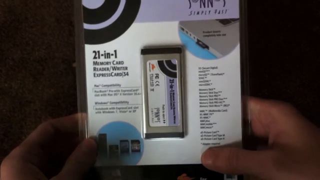 Sonnet 21 in 1 Memory Card reader/writer ExpressCard 34 смотреть онлайн