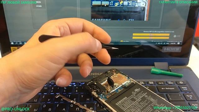 FRP Любой SAMSUNG (Пример A11 - A115F) - Разблокировка Аккаунта Google. UNLOCK TOOL смотреть онлайн