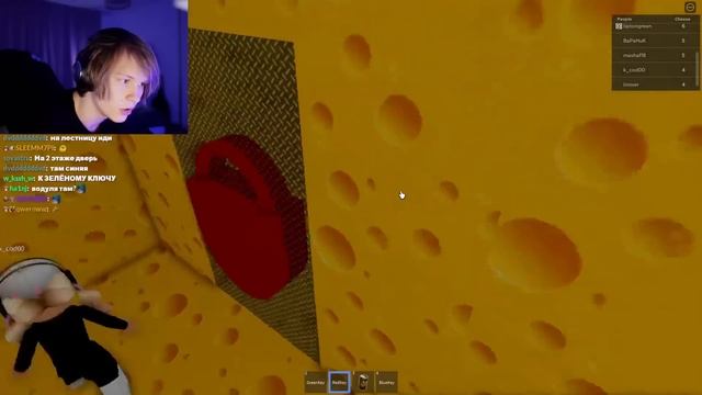 ДИПИНС УБЕГАЕТ ОТ КРЫСЫ | РОБЛОКС С ПОДПИСЧИКАМИ смотреть онлайн