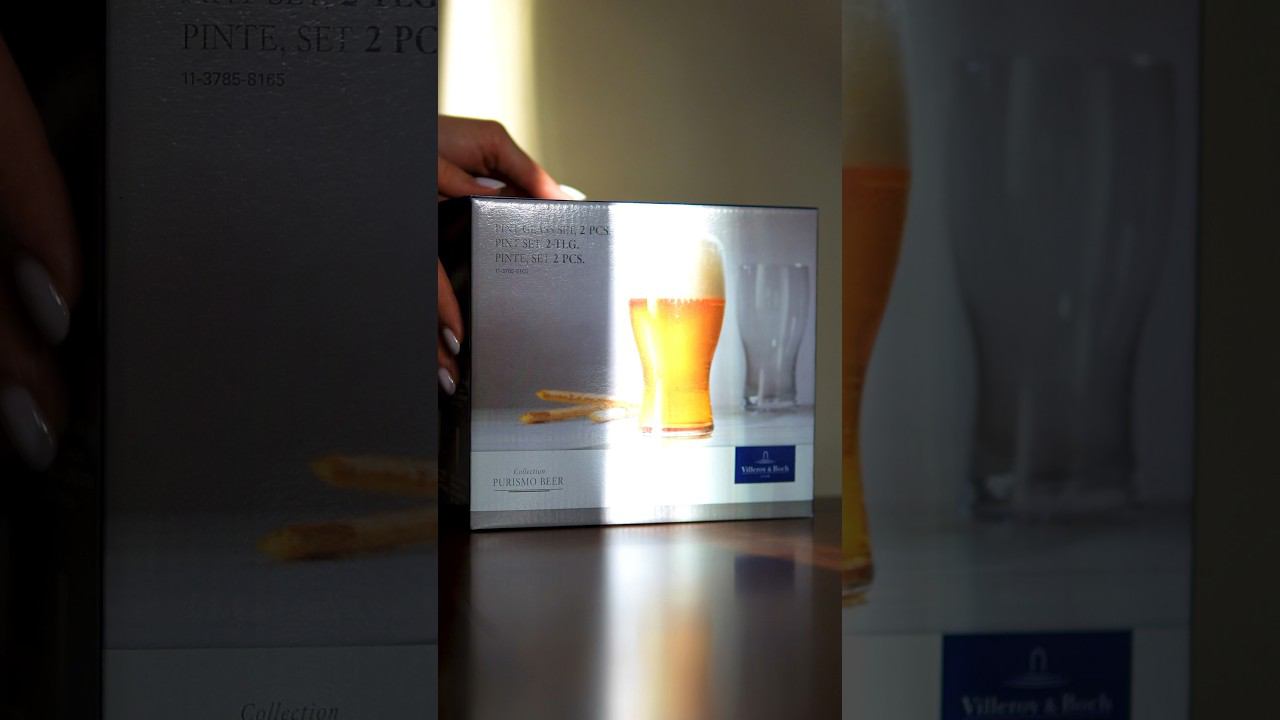 Набор из двух бокалов для пива из коллекции Purismo Beer и набор из четырёх бокалов Entree#бокалы смотреть онлайн