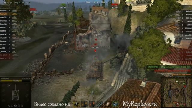 WOT: Монастырь - E-50 Ausf.M - 3 фрага - Захватчик, смотреть онлайн