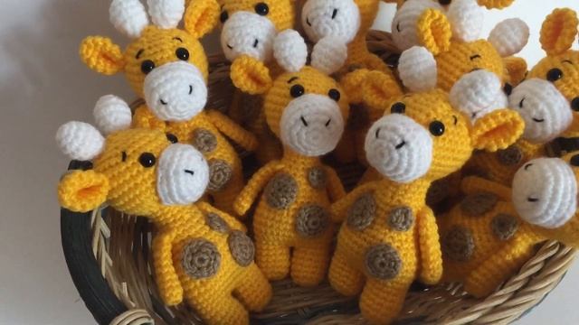 Заказ на миниатюрных жирафиков??? Вязаные игрушки/вяжу на заказ смотреть онлайн