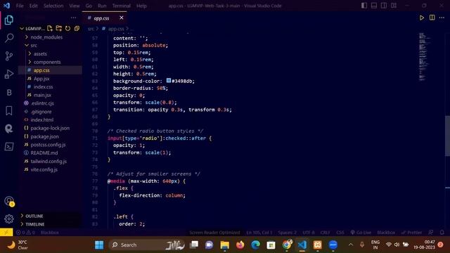 Student registration form || Using vit/react.js || task-3 letsgrowmore смотреть онлайн
