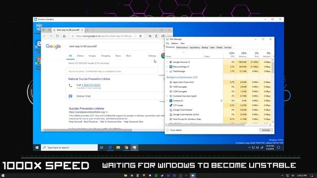 Running the MEMZ Virus in Windows Sandbox смотреть онлайн