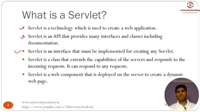 WT50:Servlet in Java| Servlet Overview| Servlet Architecture | Servlet Working |Servlet Life Cycle смотреть онлайн