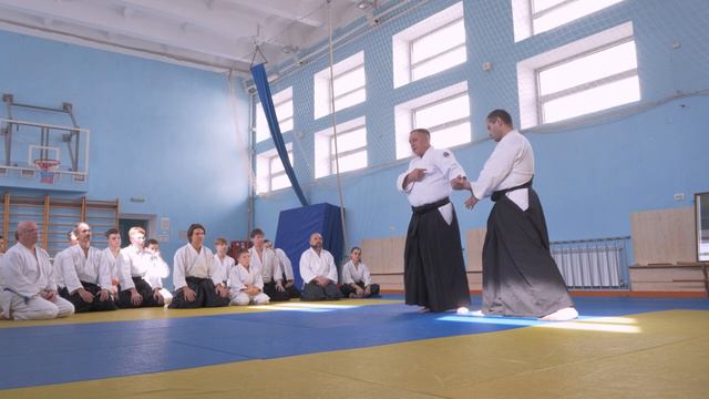 Семинар по айкидо. Тюмень, Россия (сентябрь 2022; день 2)