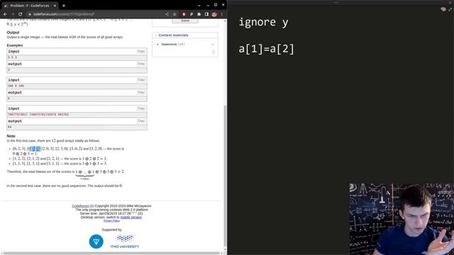 Codeforces Good Bye 2022 live coding смотреть онлайн