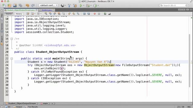 java.io: Serialization смотреть онлайн