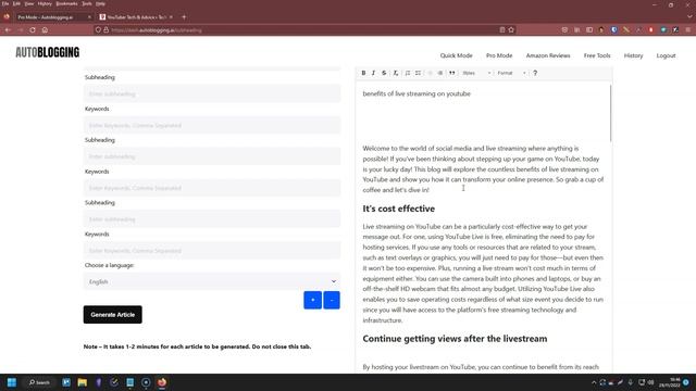 How To Write AI Generated Blog Posts with Autoblogging.ai (Step by Step) смотреть онлайн