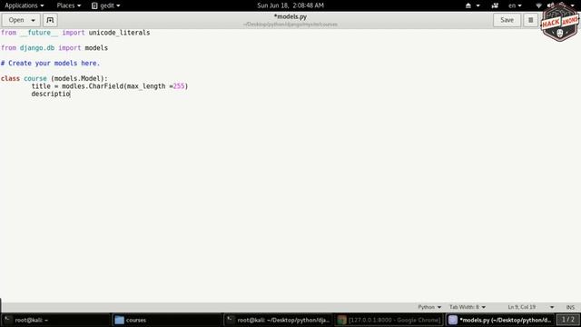Django Tutorial : Working With Django Models Intro || Creating #Part4 смотреть онлайн