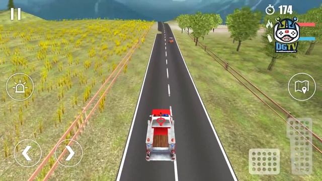 911 Rescue Fire Truck (by Dreamforest Games) Android Gameplay [HD] смотреть онлайн