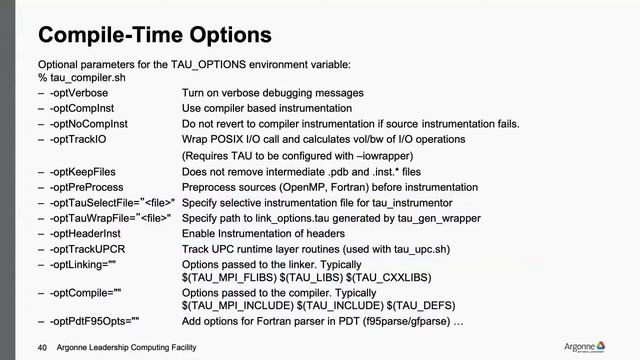 TAU Performance Analysis смотреть онлайн