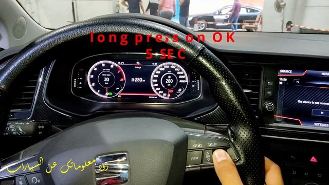 2019 Reset Service and Inspection SEAT LEON смотреть онлайн