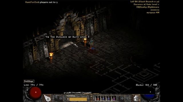 Hunt for Zod #28 - Diablo II playthrough | NM Mephisto runs смотреть онлайн
