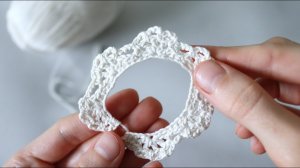 ВАРИАНТ ОБРАБОТКИ КРАЯ КРЮЧКОМ