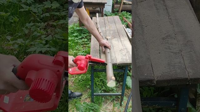 Аккумуляторная цепная пила WOSAI MT-SER BLMJ Cordless chain saw #wosai #shorts смотреть онлайн