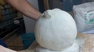 САДОВАЯ ФИГУРА своими руками/Курочка из цемента/ Декор клумбы/ИЗ ЦЕМЕНТА/DIY/chicken made of cement