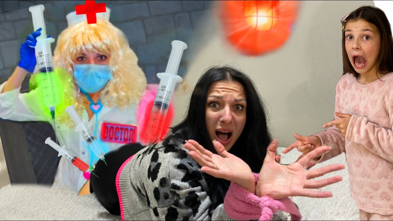 Не боишься уколов_ ДОКТОРША вколола ЮЛЕ и СЕРГЕЮ два болючих укола хитрым способом INJECTION YS SHOW смотреть онлайн